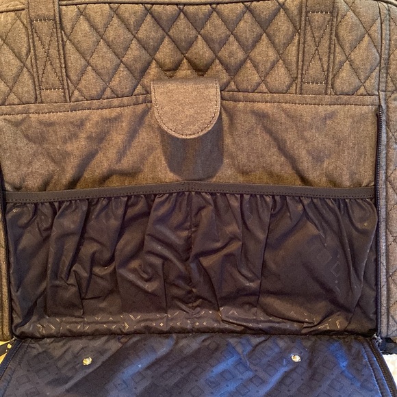 Vera Bradley Denim-Blue Quilted Diaper Bag - Picture 3 of 5